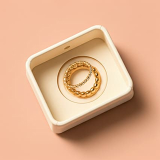 Gold Jewellery Box